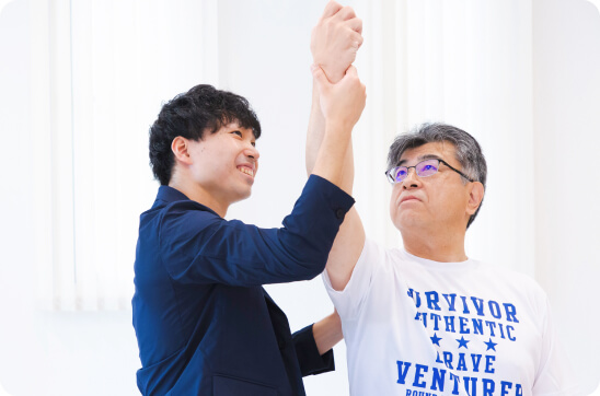 リハビリ専門職による身体評価