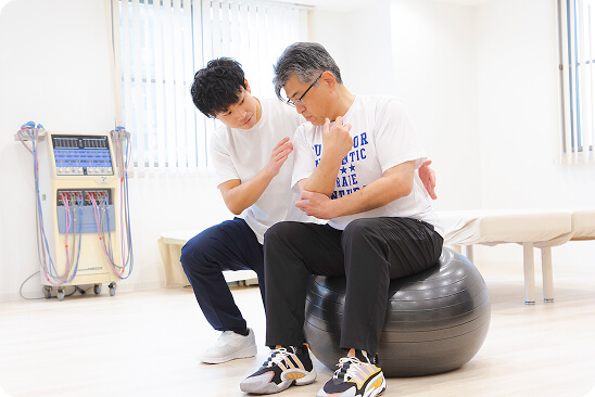 自宅リハビリのサポート