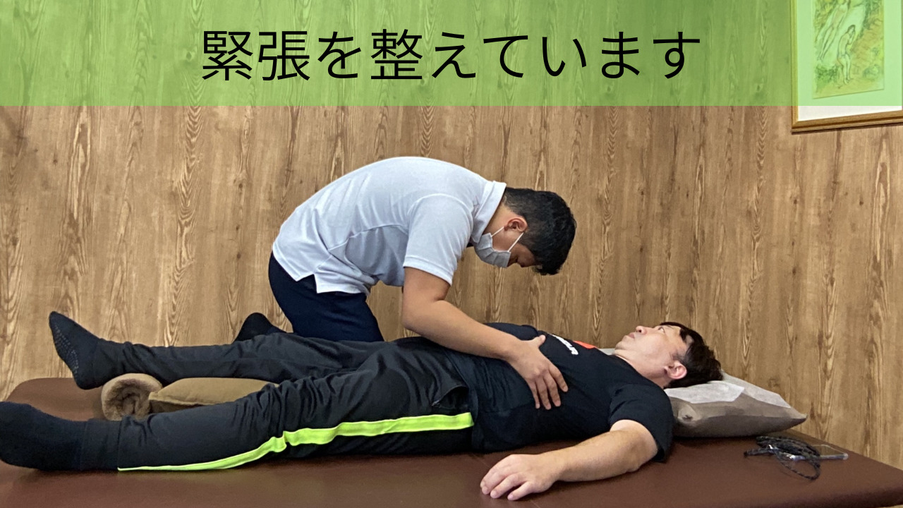 リハビリ中の画像