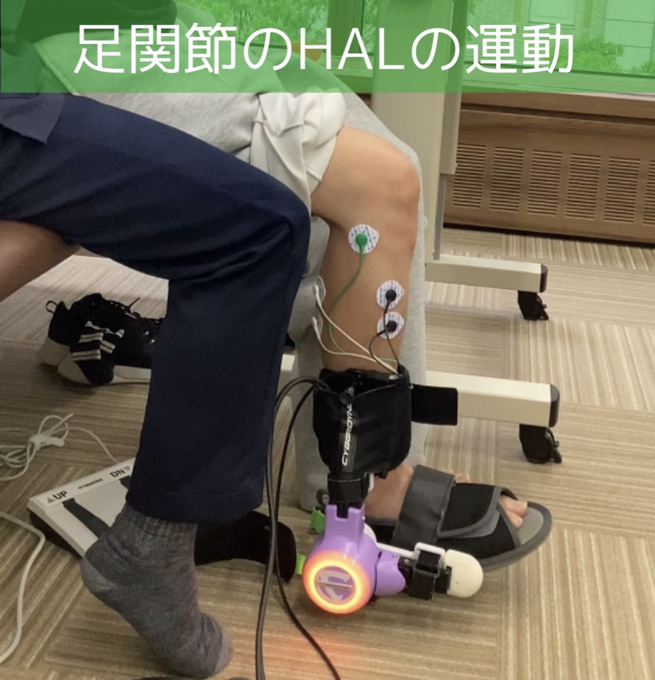 リハビリ中の画像