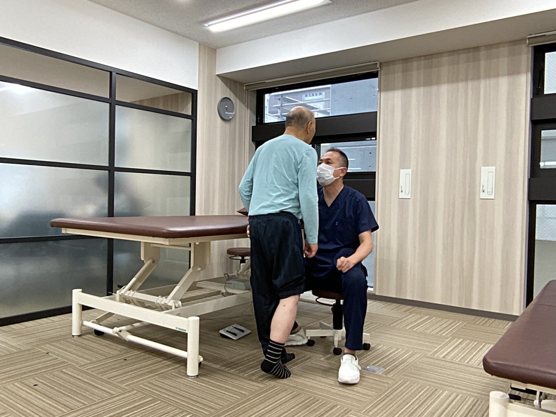 リハビリ中の画像