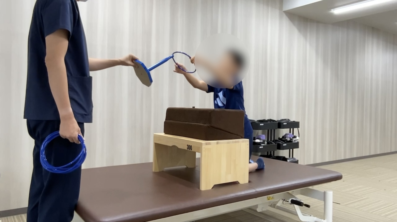 リハビリ中の画像