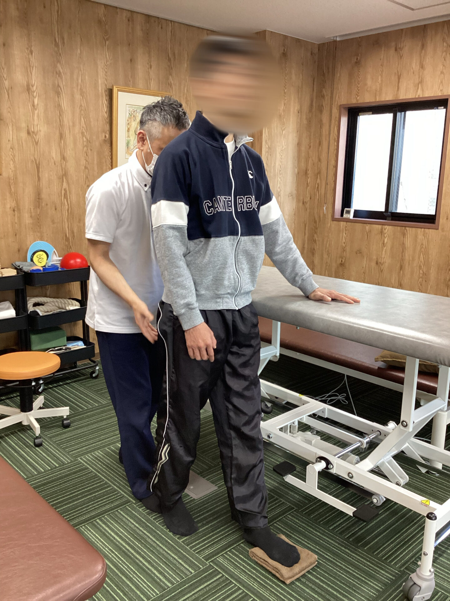 リハビリ中の画像