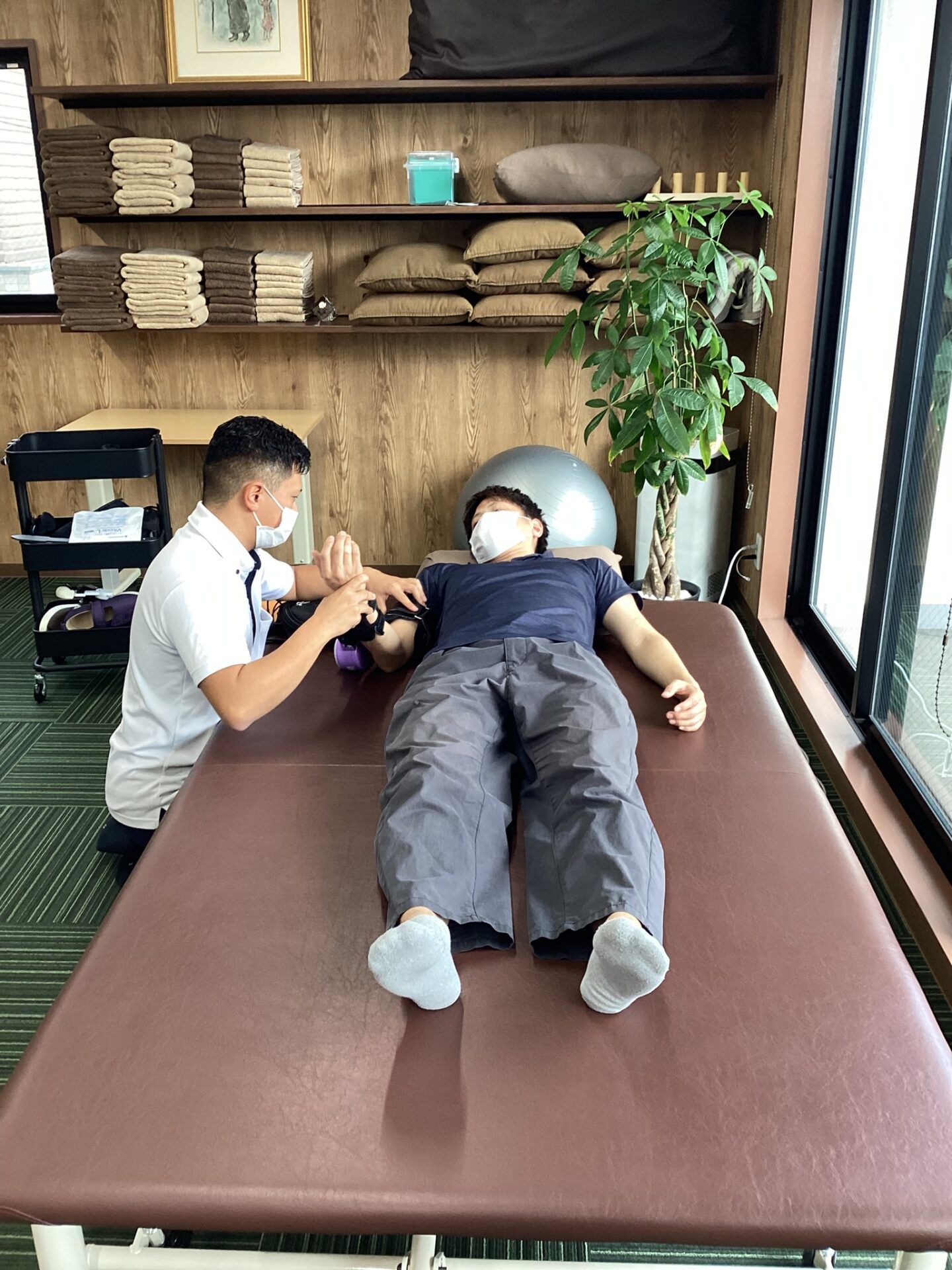 HAL体験中の様子