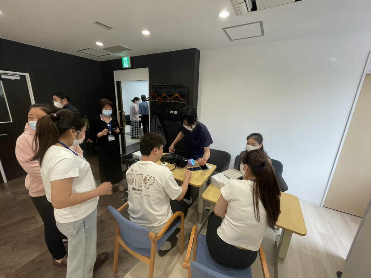 HALの体験の様子