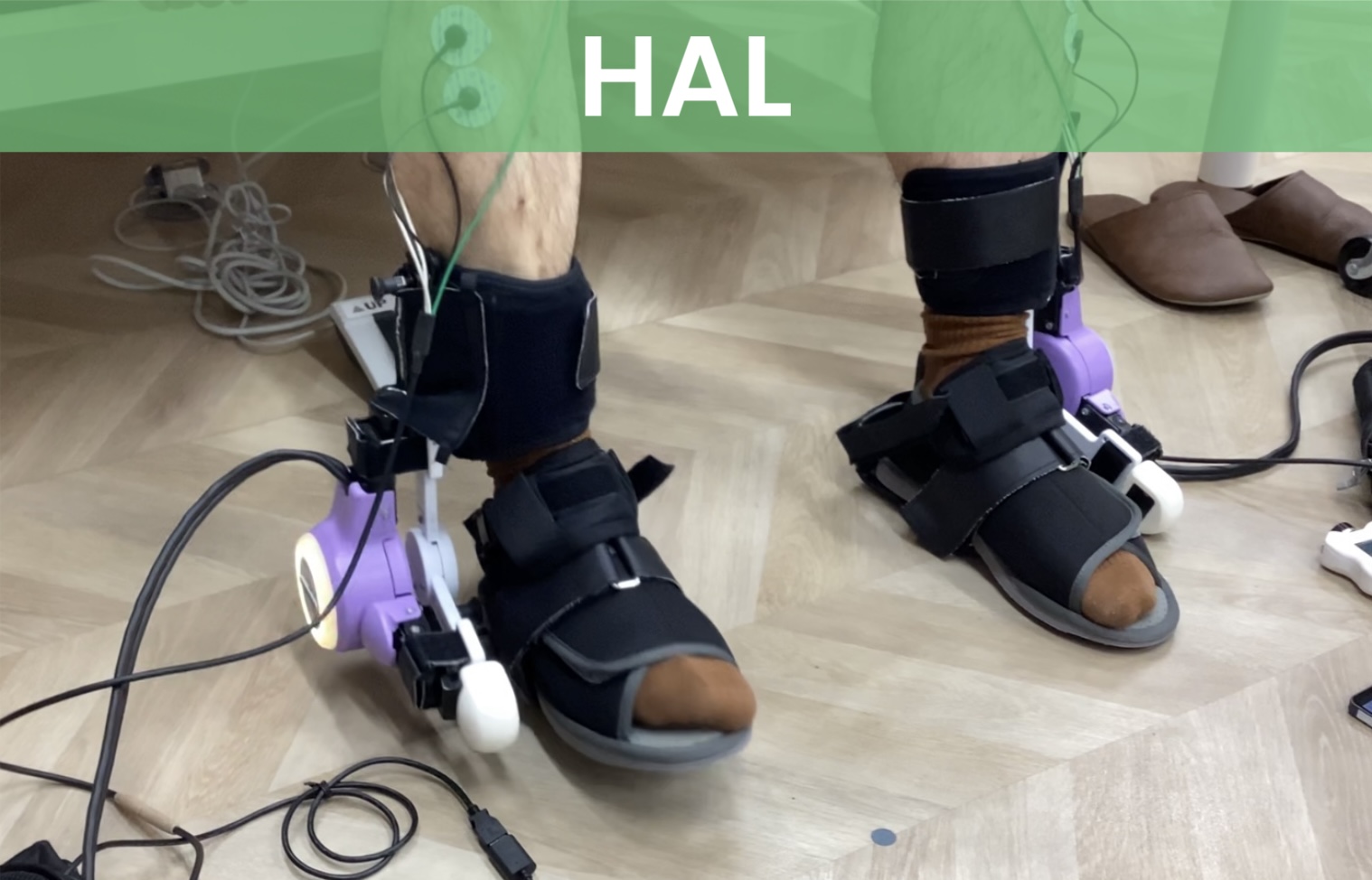 リハビリ中の画像