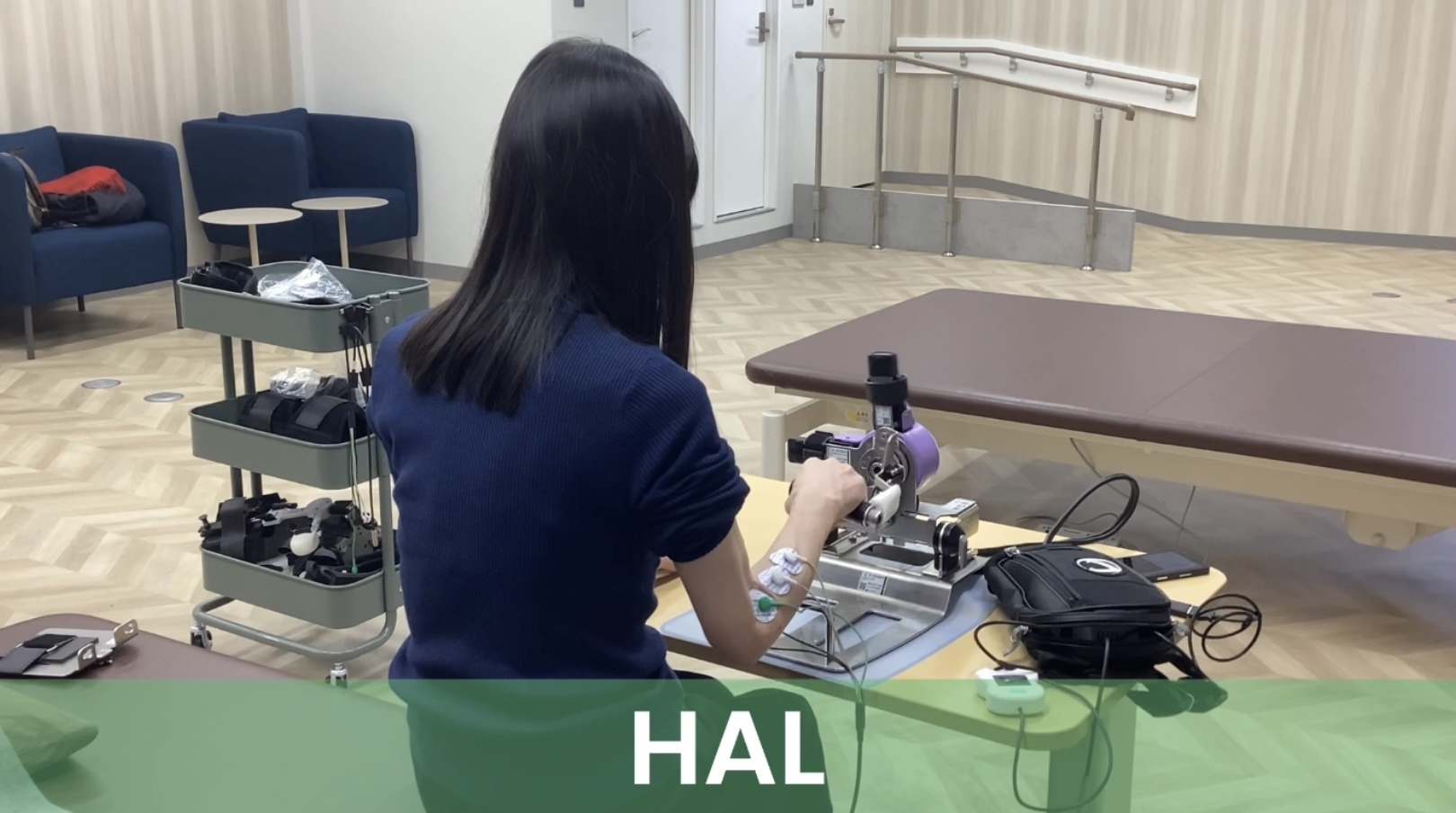 リハビリ中の画像